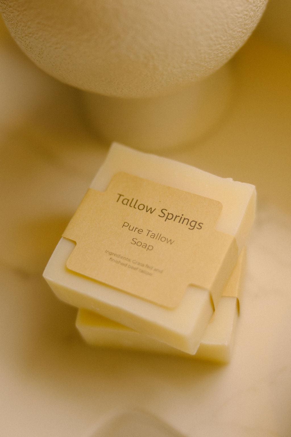 Pure Tallow Soap - Tallow Springs