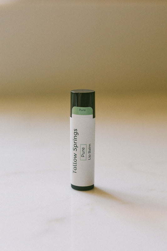 Pure Tallow Lip Balm