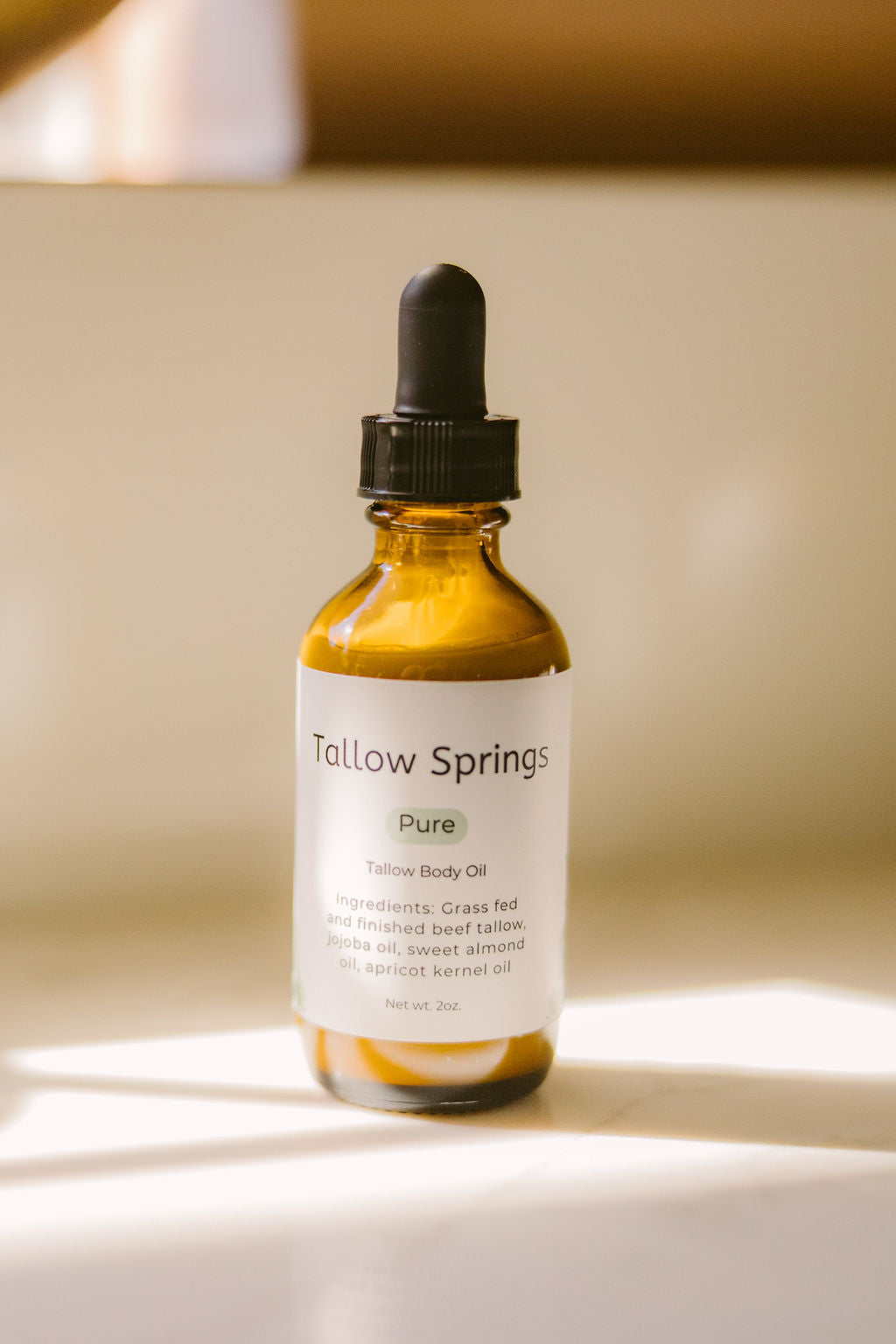 Tallow Body Oil